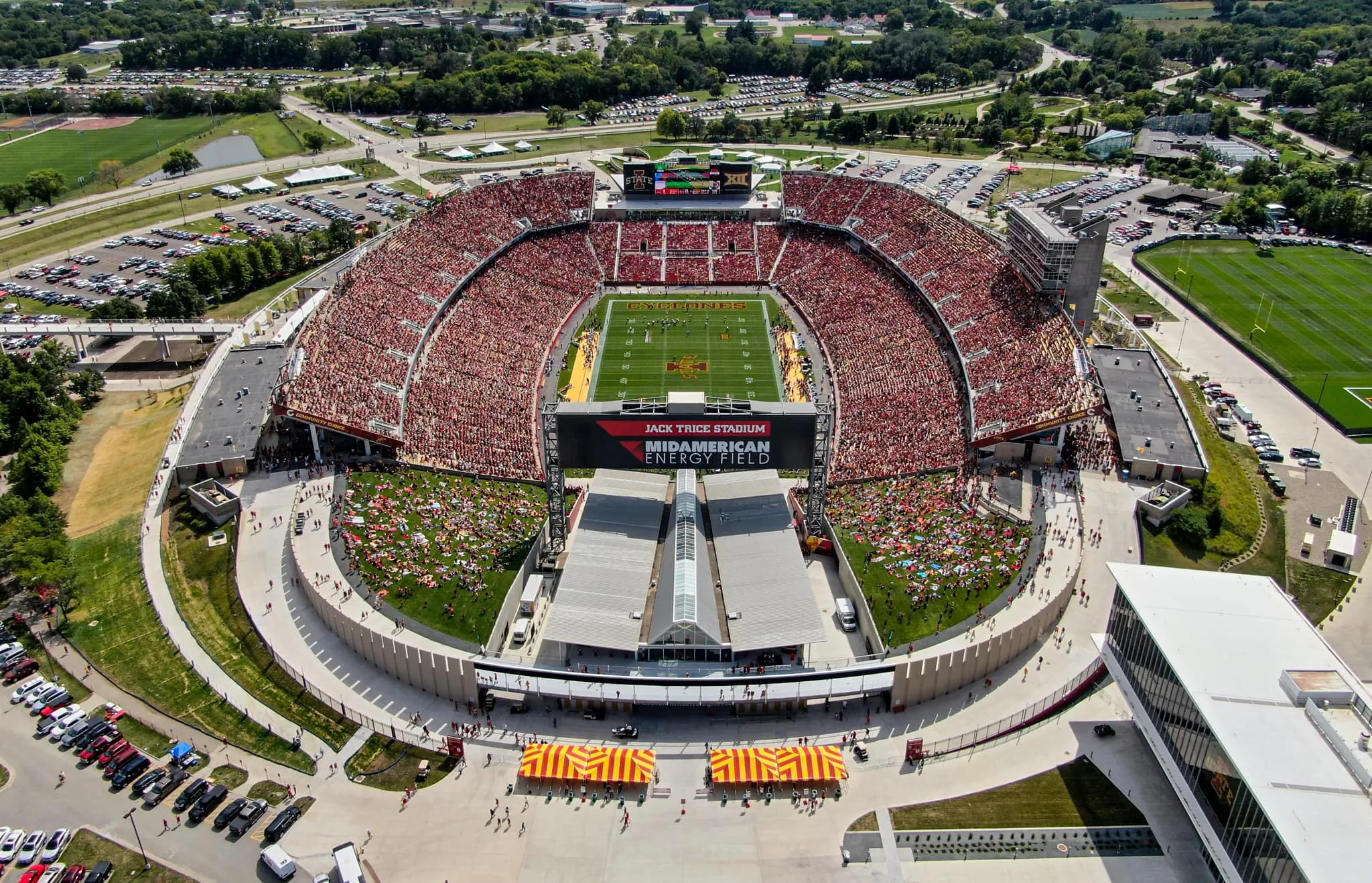 ISU Cyclones - MidAmerican Energy Field at Jack Trice Stadium